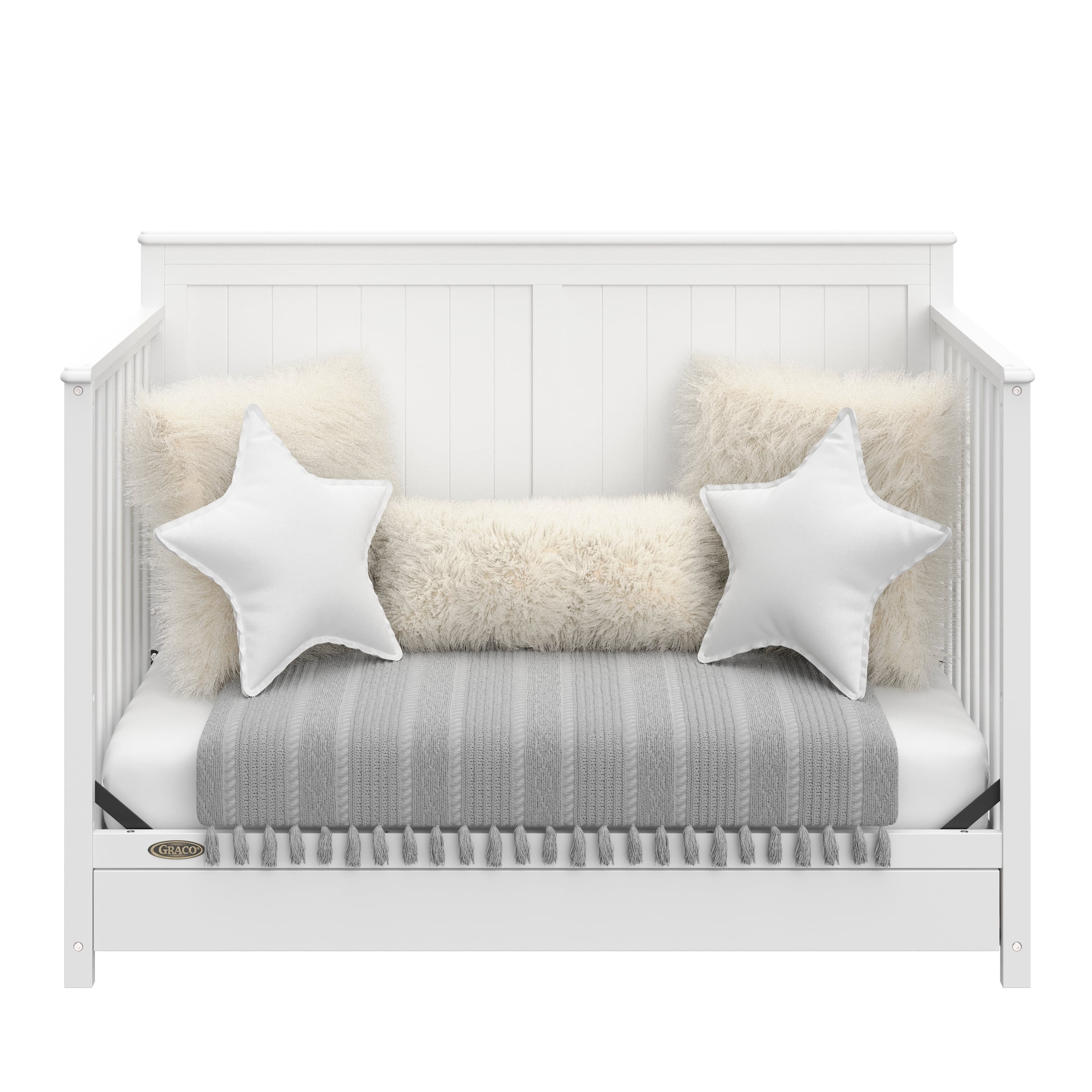 Graco® Hadley 5-in-1 Convertible Crib with Drawer.