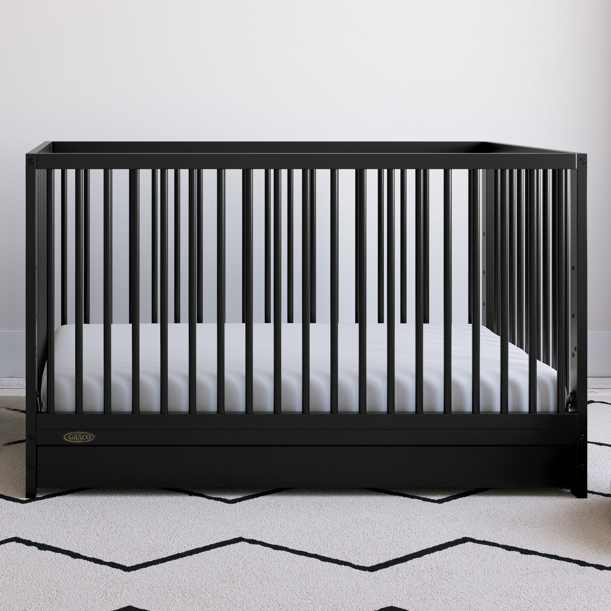 Graco® Teddi® 5-in-1 Convertible Crib with Drawer.