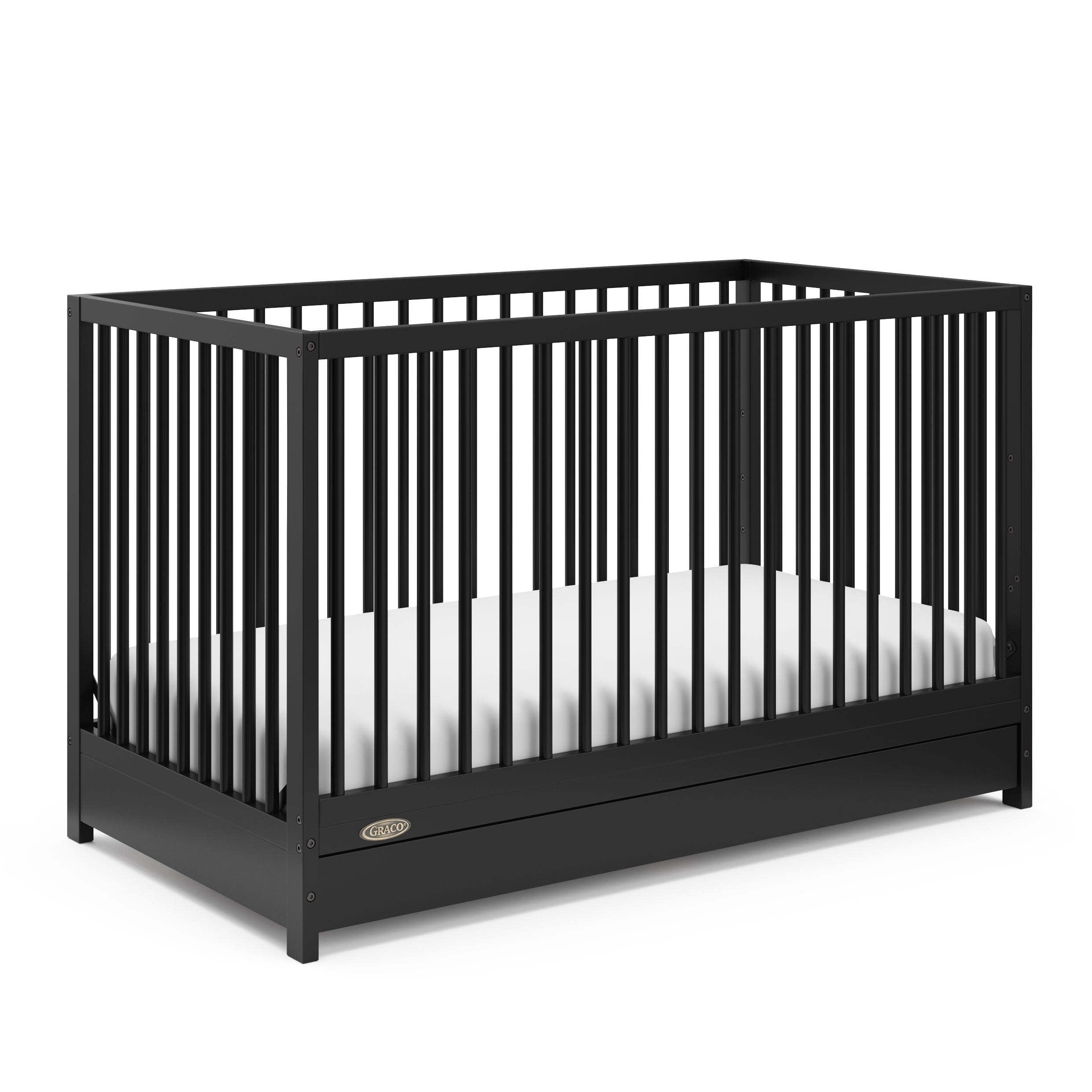Graco® Teddi® 5-in-1 Convertible Crib with Drawer.