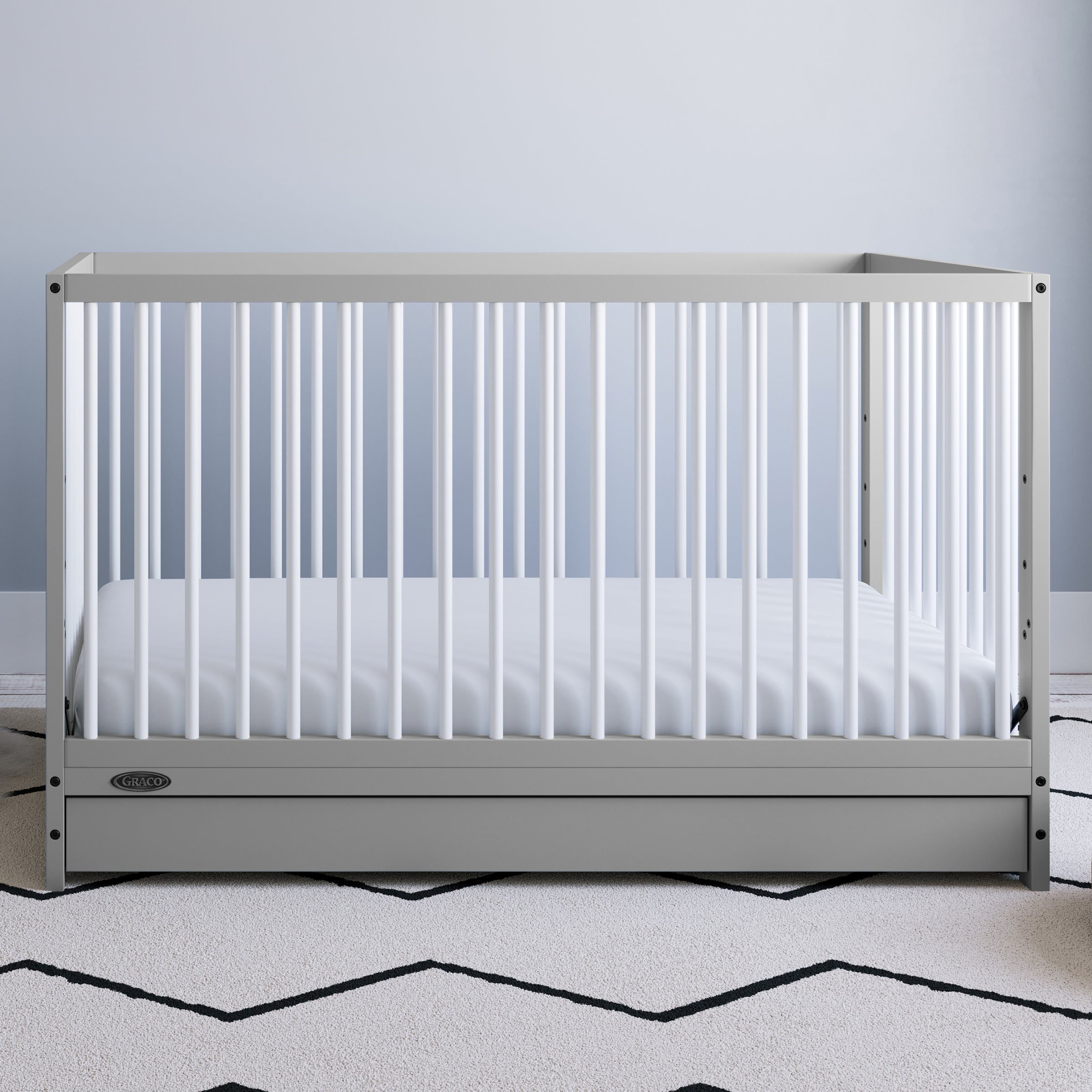 Graco® Teddi® 5-in-1 Convertible Crib with Drawer.