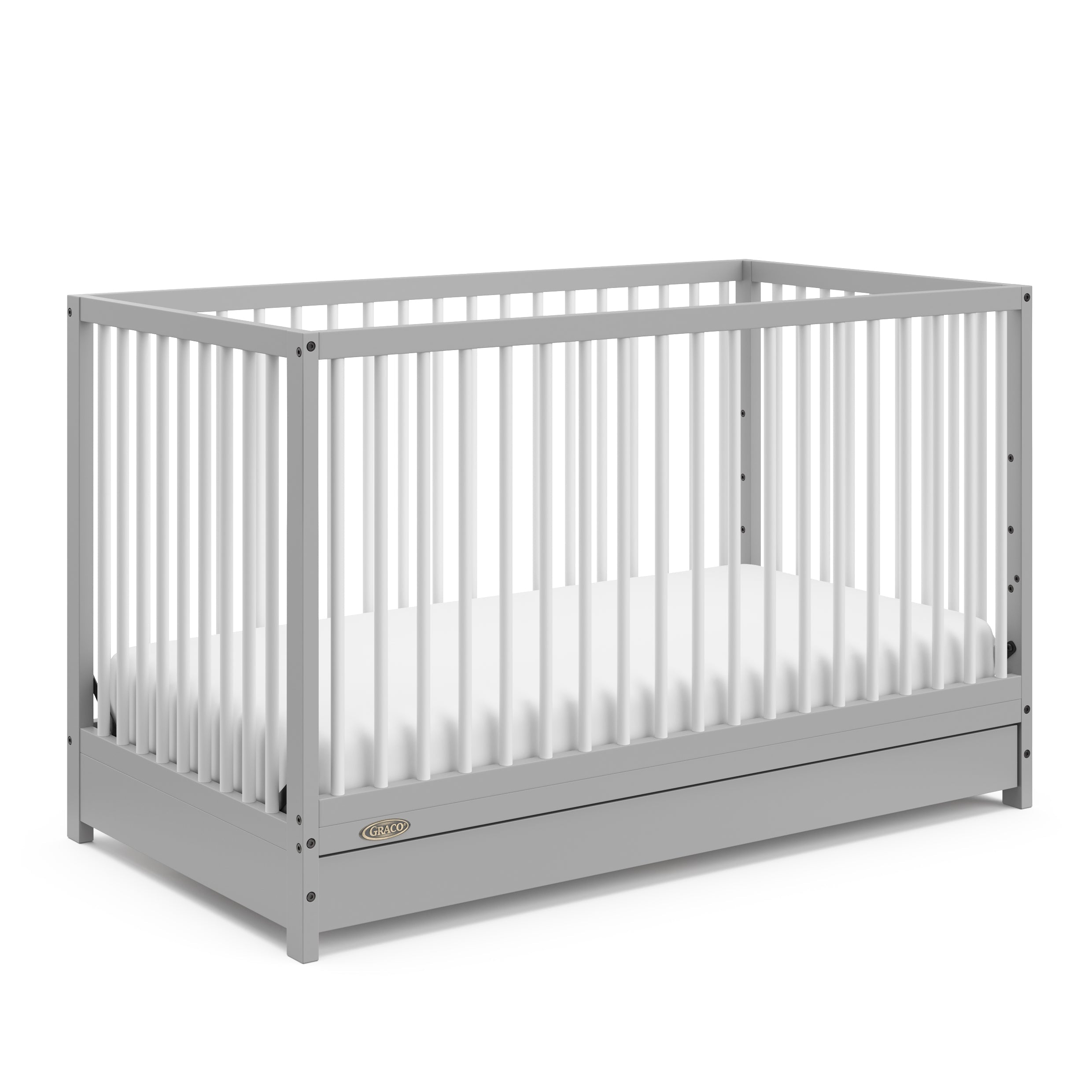 Graco® Teddi® 5-in-1 Convertible Crib with Drawer.