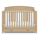 driftwood crib with drawer