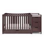 Graco® Remi™ 4-in-1 Convertible Crib and Changer with Drawer.