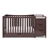 Graco® Remi™ 4-in-1 Convertible Crib and Changer with Drawer.
