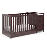 Graco® Remi™ 4-in-1 Convertible Crib and Changer with Drawer.