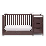 Graco® Remi™ 4-in-1 Convertible Crib and Changer with Drawer.