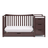 Graco® Remi™ 4-in-1 Convertible Crib and Changer with Drawer.