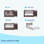 Graco® Remi™ 4-in-1 Convertible Crib and Changer with Drawer.