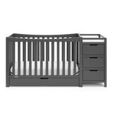 Graco® Remi™ 4-in-1 Convertible Crib and Changer with Drawer.