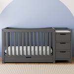 Graco® Remi™ 4-in-1 Convertible Crib and Changer with Drawer.