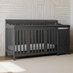 Storkcraft® Portofino 5-in-1 Convertible Crib and Changer.