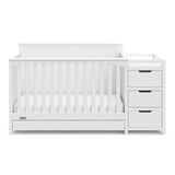 Graco® Hadley 5-in-1 Convertible Crib and Changer with Drawer.