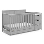 Graco® Hadley 5-in-1 Convertible Crib and Changer with Drawer.