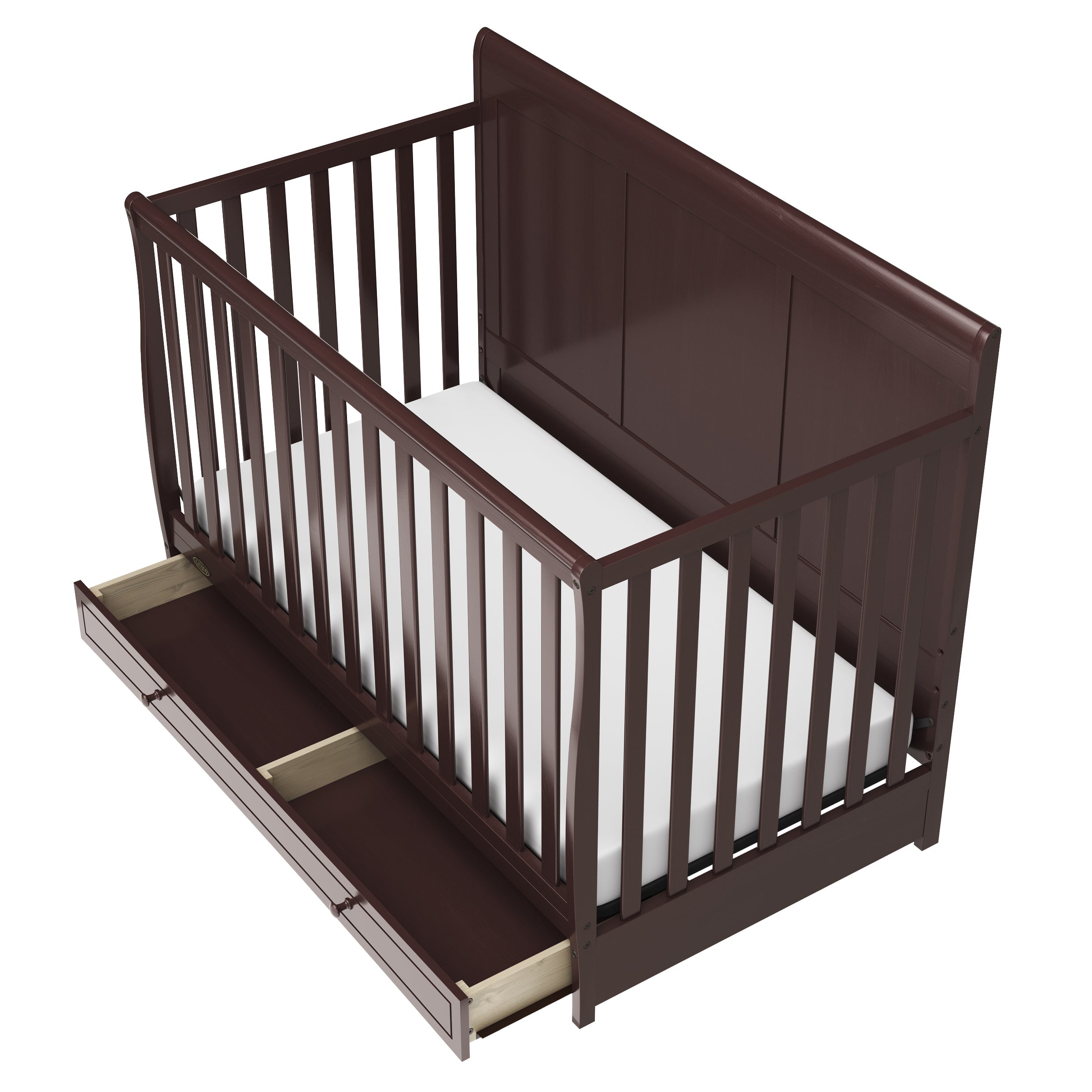 Graco® Asheville 4-in-1 Convertible Crib with Drawer.