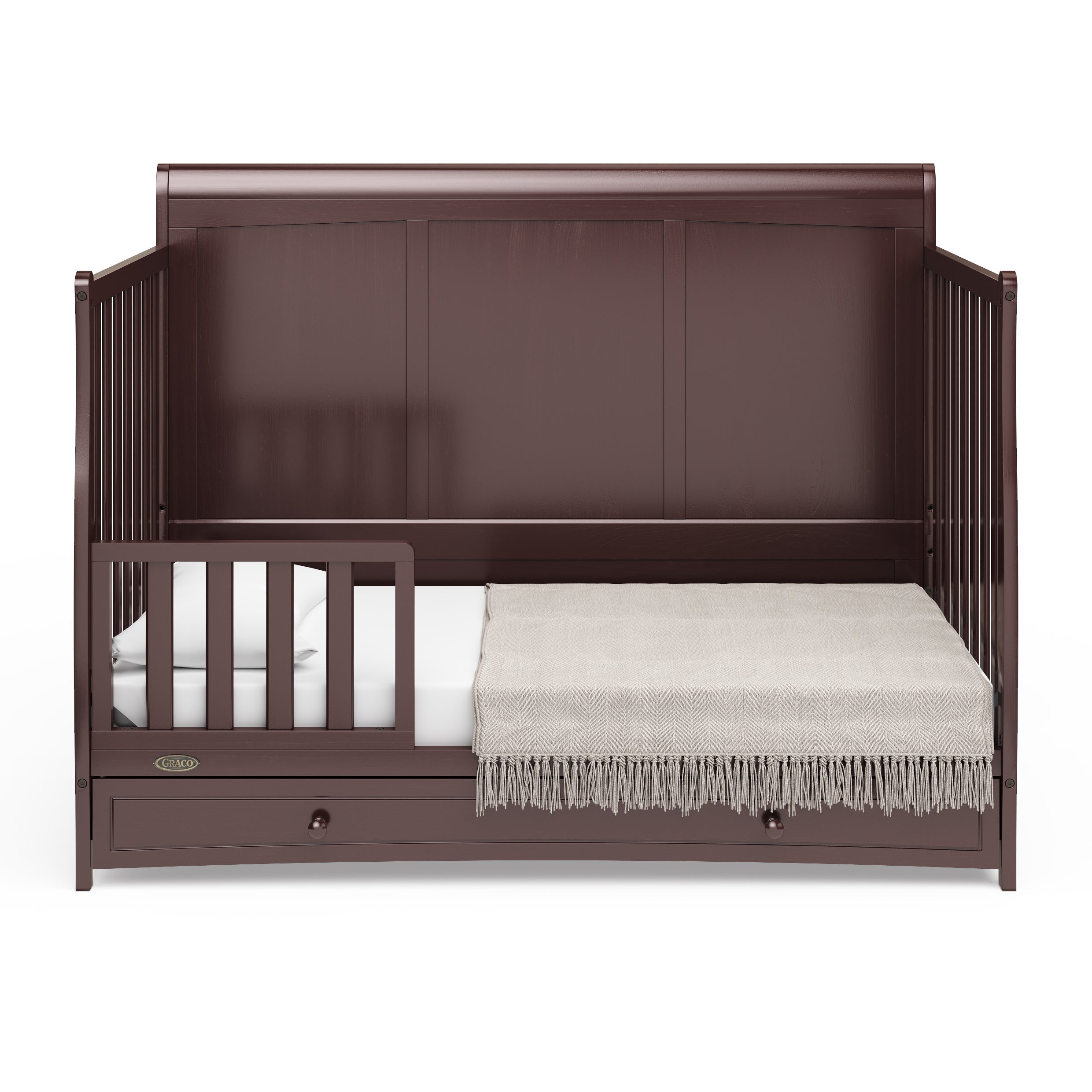 Graco® Asheville 4-in-1 Convertible Crib with Drawer.