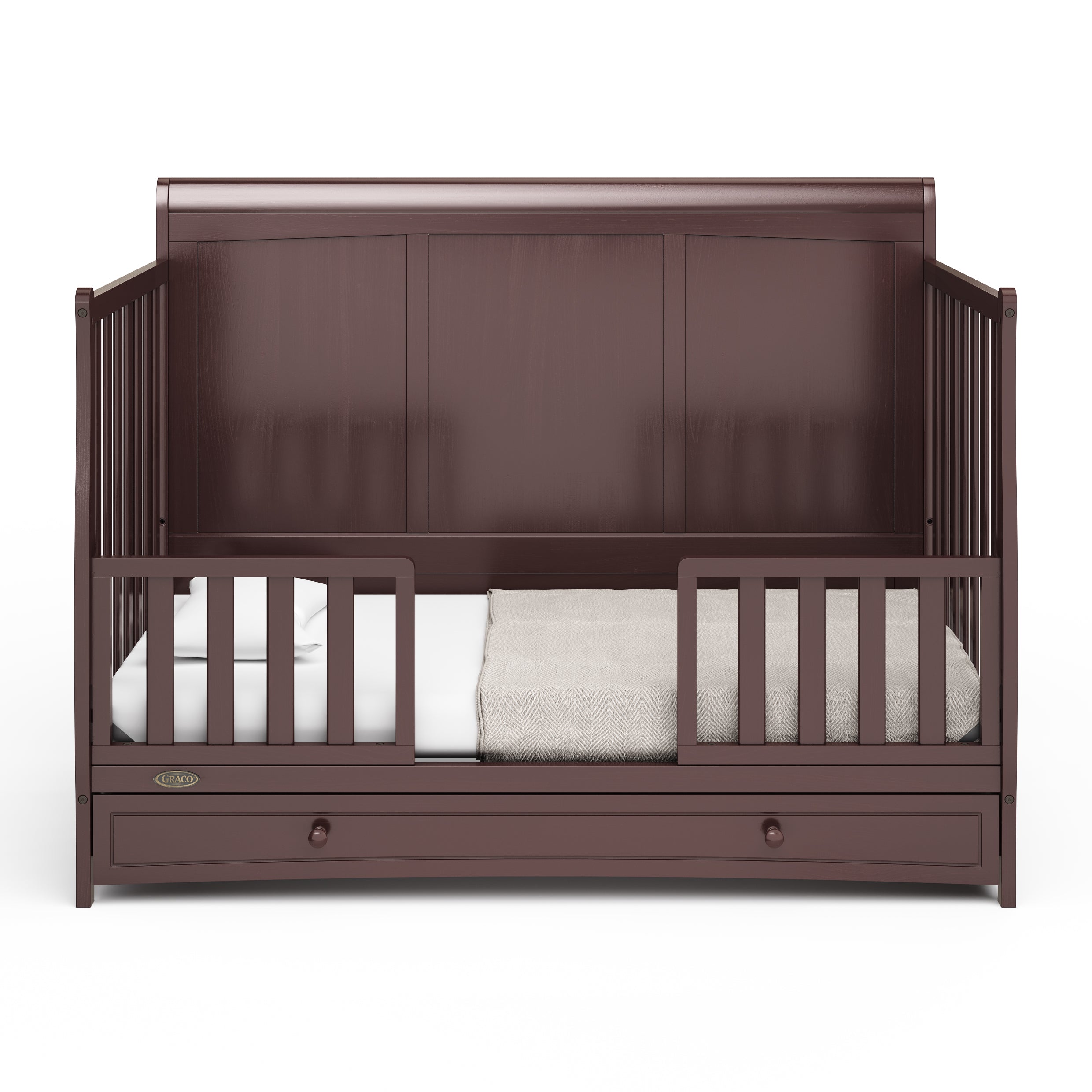 Graco® Asheville 4-in-1 Convertible Crib with Drawer.