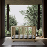 santorini crib driftwood in nursery