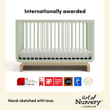 Santorini sage with driftwood crib awards callout