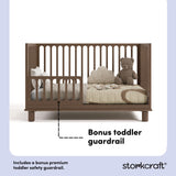 Lit bébé convertible 3 en 1 Storkcraft® Sicily Deluxe avec barrière de sécurité pour tout-petits