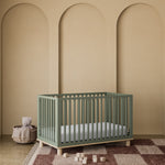 Storkcraft® Sicily™ Deluxe 3-in-1 Convertible Crib with Bonus Toddler Guardrail.
