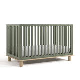 Storkcraft® Sicily™ Deluxe 3-in-1 Convertible Crib with Bonus Toddler Guardrail.