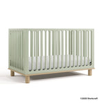 Sicily sage with driftwood crib with 2025 Storkcraft copyright on bottom right