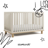 Lit bébé convertible 3 en 1 Storkcraft® Sicily Deluxe avec barrière de sécurité pour tout-petits