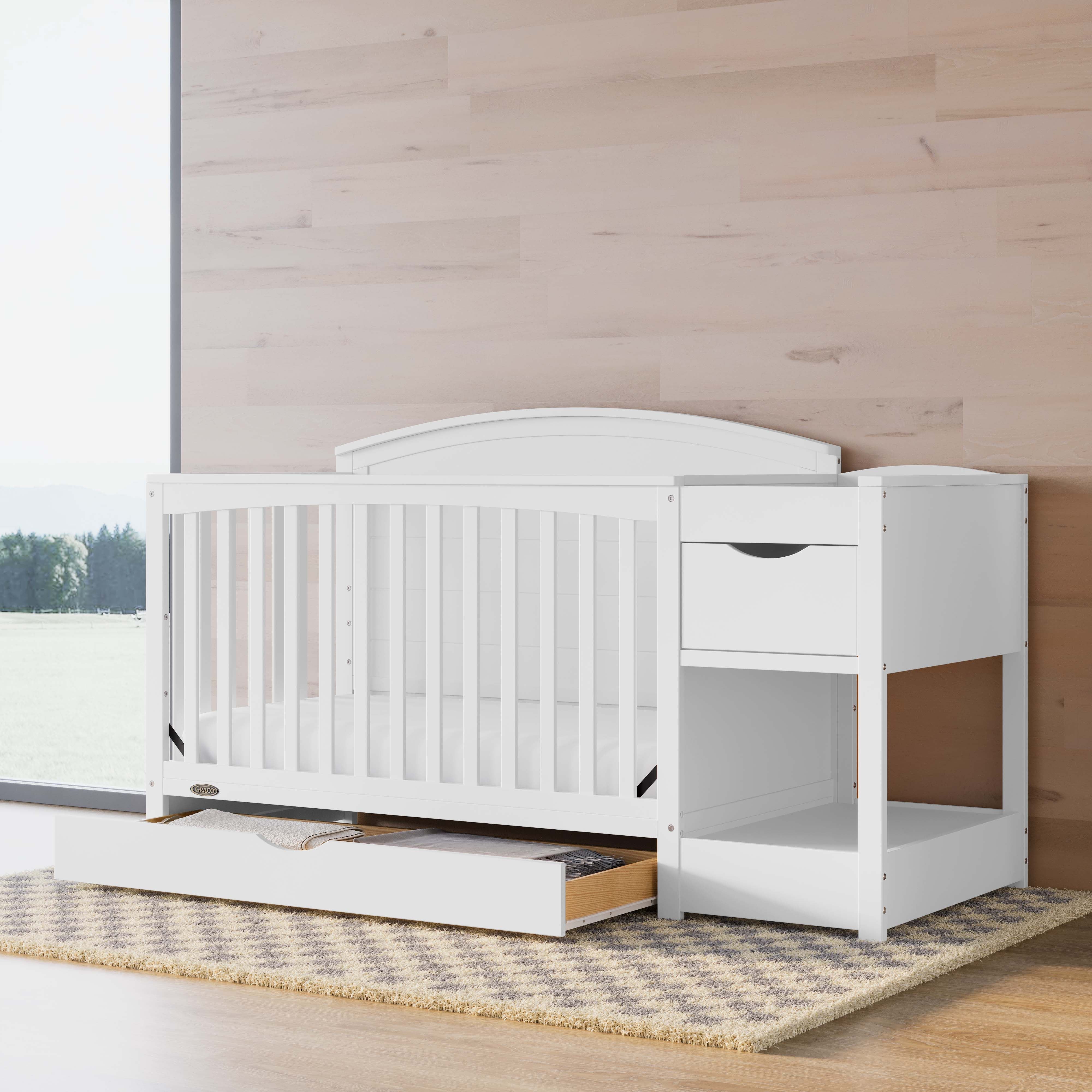 Graco® Bellwood™ 5-in-1 Convertible Crib and Changer.