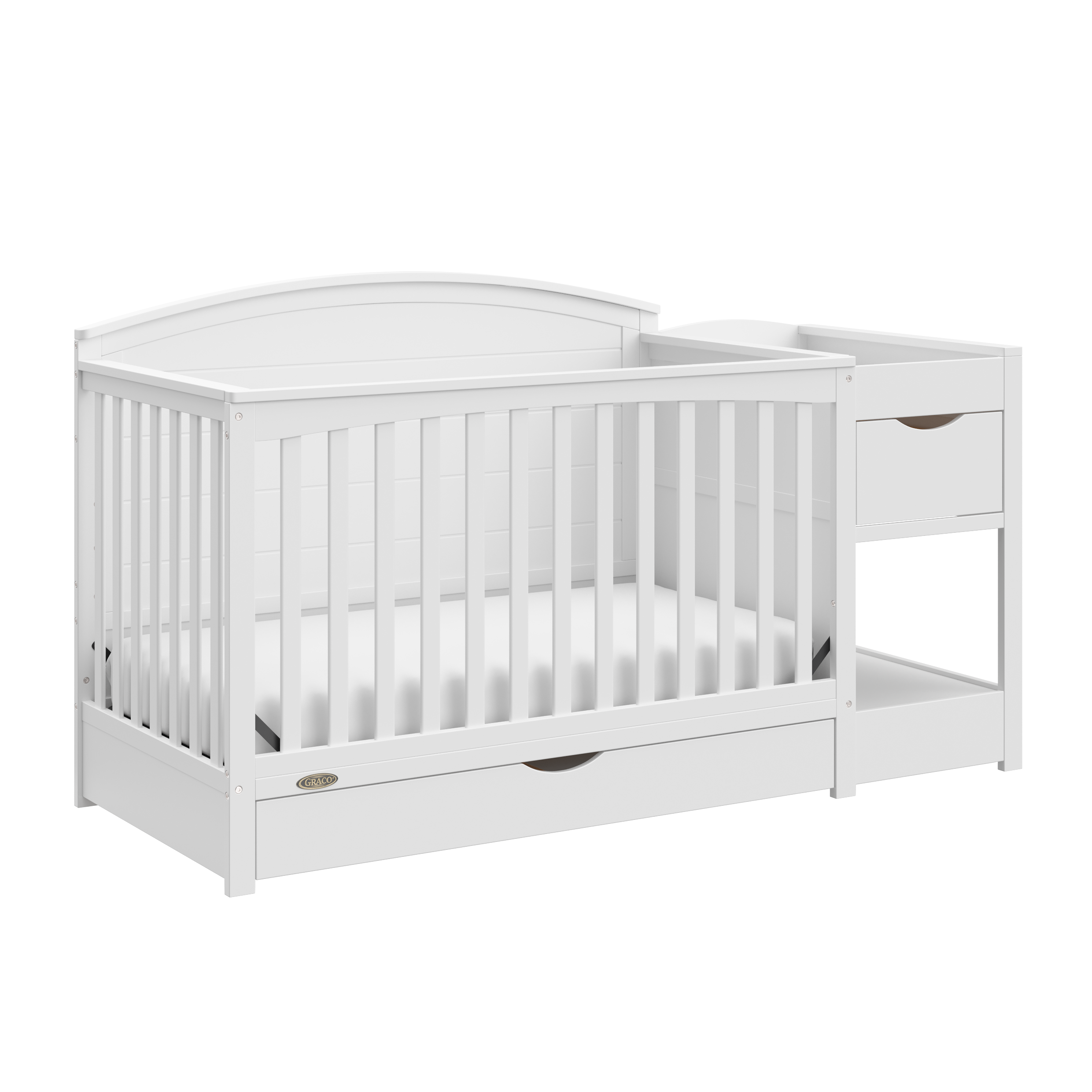 Graco® Bellwood™ 5-in-1 Convertible Crib and Changer.