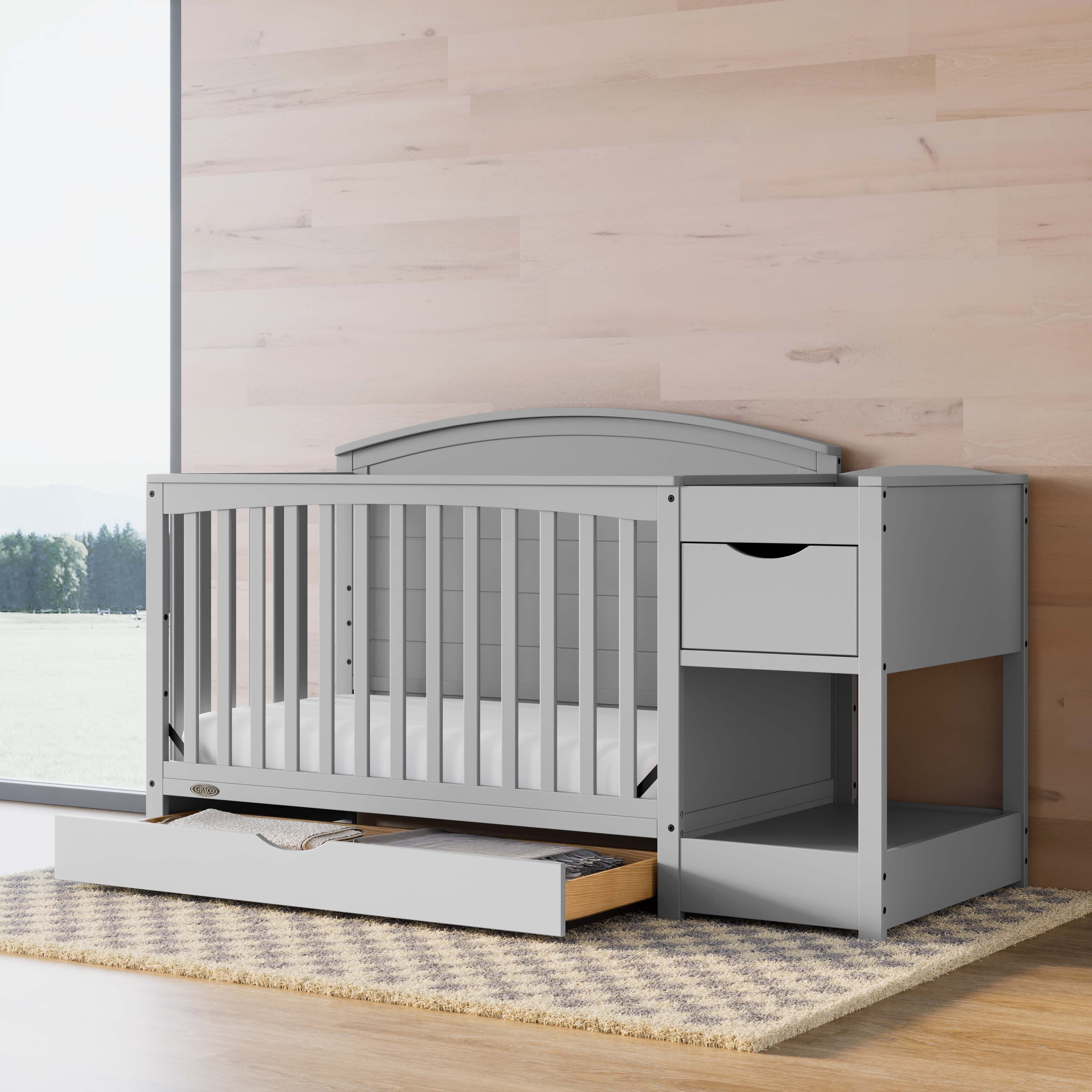 Graco® Bellwood™ 5-in-1 Convertible Crib and Changer.
