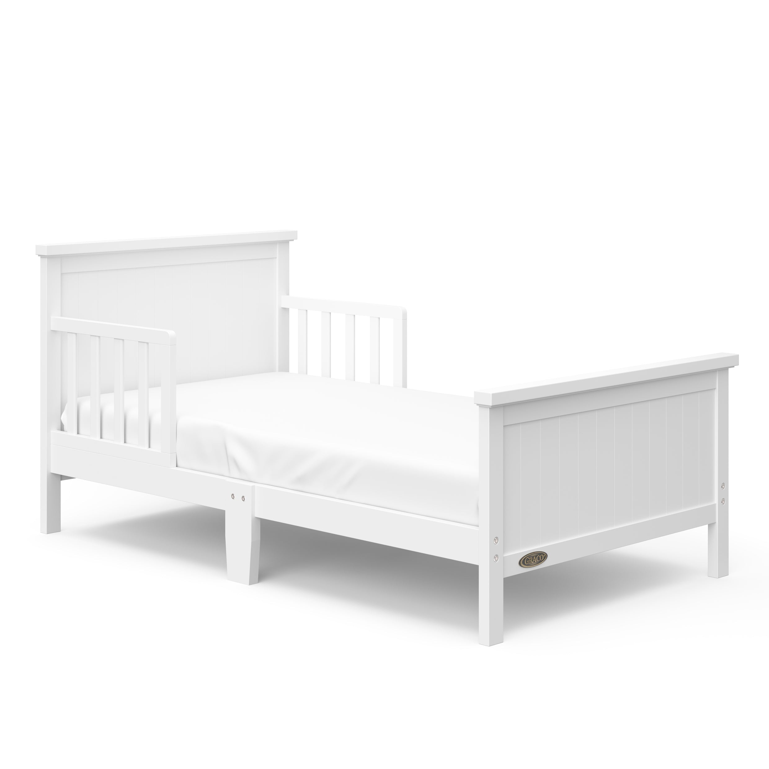 Graco® Bailey Toddler Bed with Guardrails.