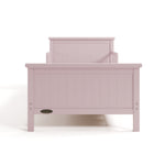 Bailey blush toddler bed front view