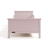 Bailey blush toddler bed front view