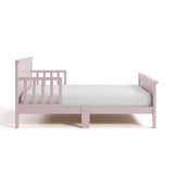 Bailey blush toddler bed side view