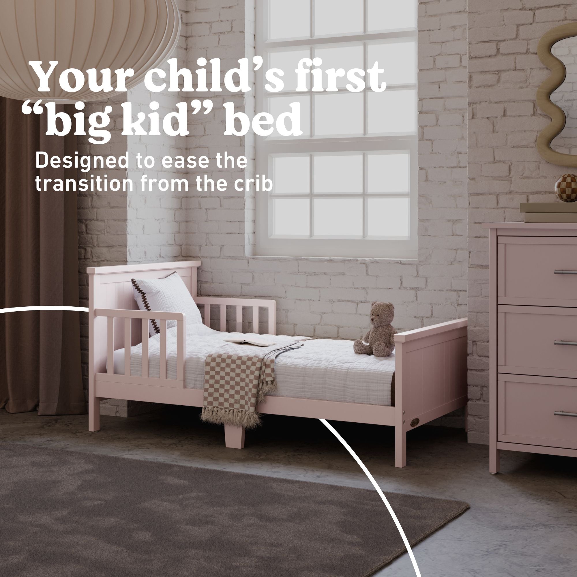 Bailey blush toddler bed callout