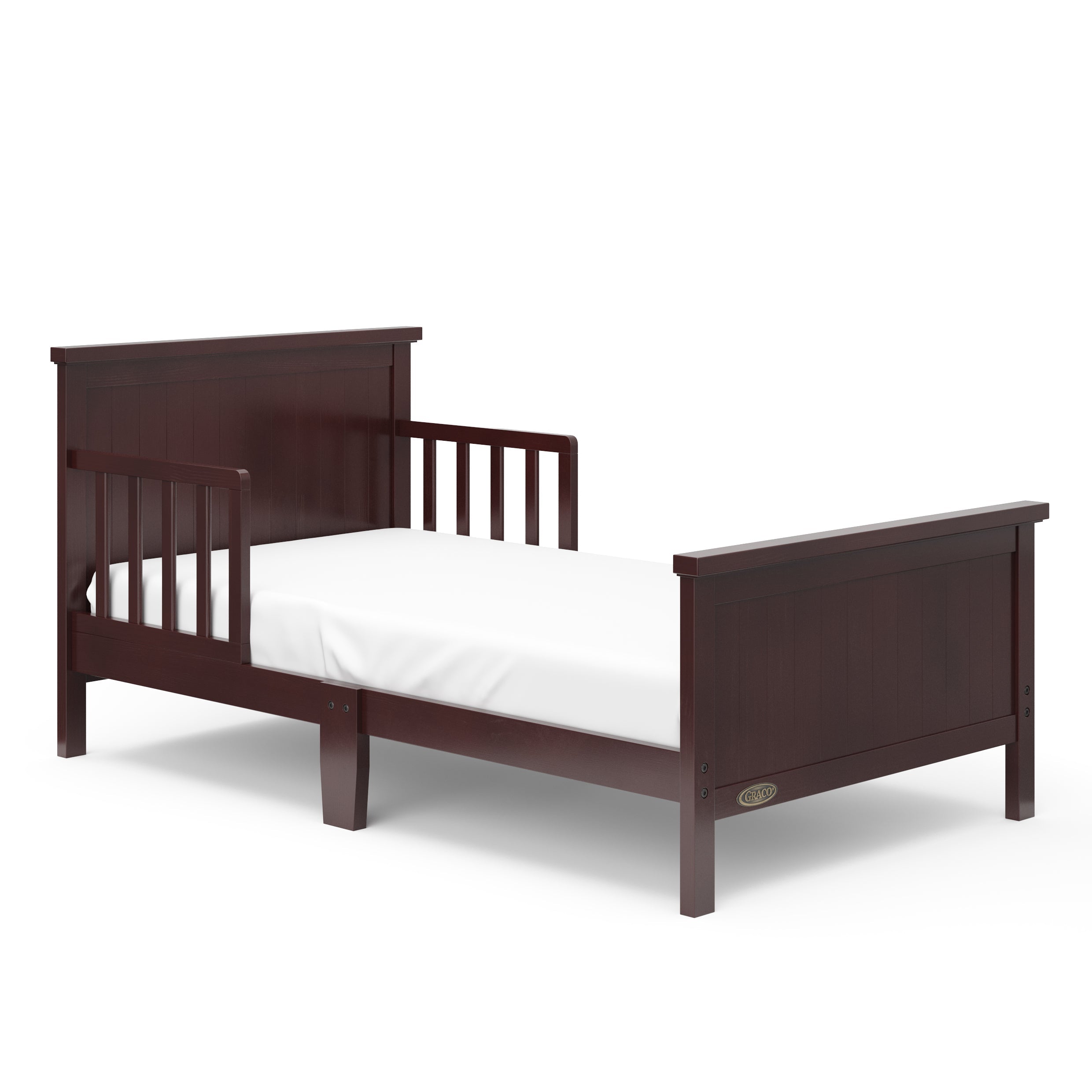 Graco® Bailey Toddler Bed with Guardrails.