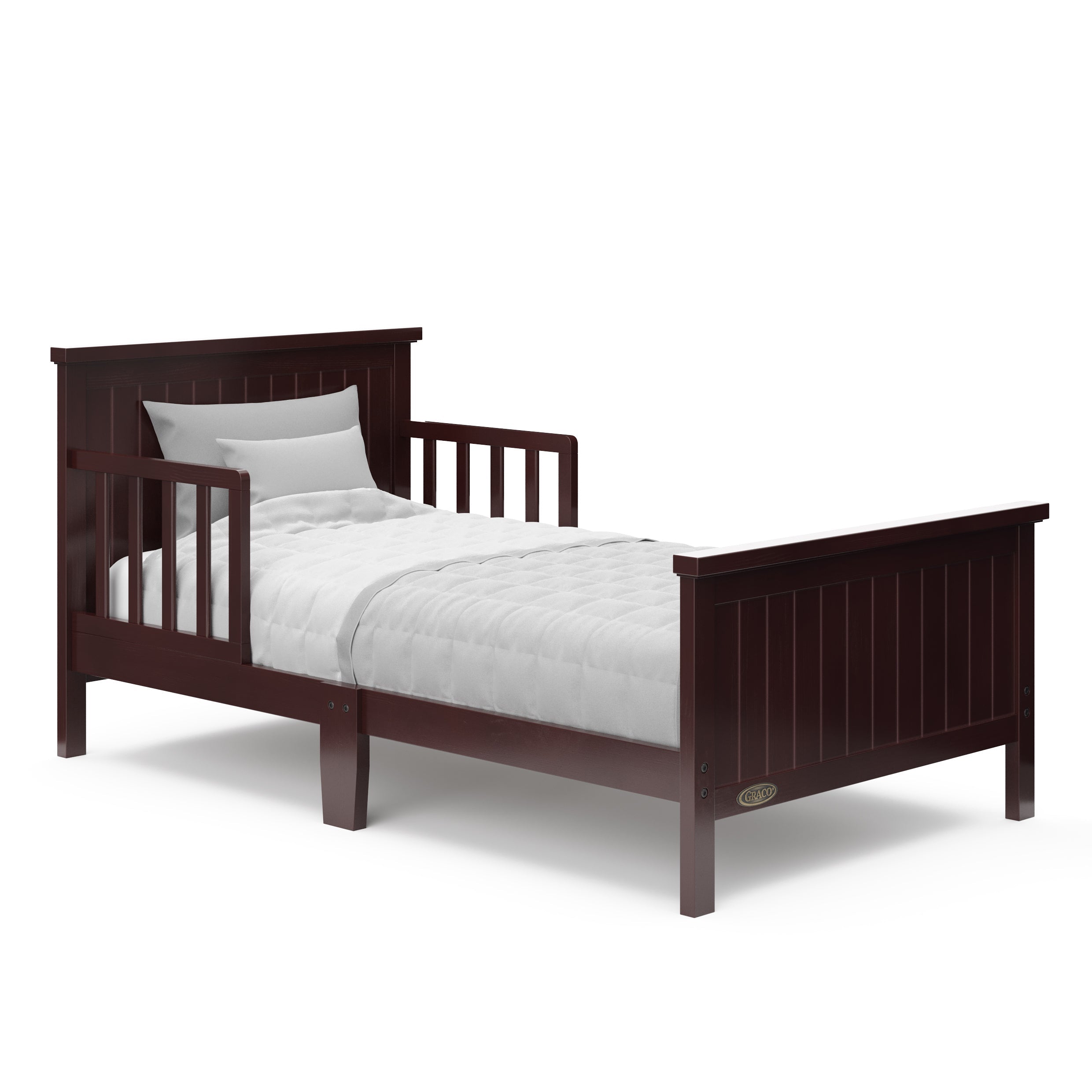 Graco® Bailey Toddler Bed with Guardrails.