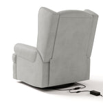 Storkcraft® Serenity Wingback Upholstered Recliner Glider.