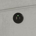 Storkcraft® Serenity Wingback Upholstered Recliner Glider.