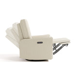Storkcraft® Santorini® Deluxe Power Recliner Swivel Glider.
