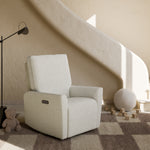 Storkcraft® Santorini® Deluxe Power Recliner Swivel Glider.