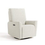 Storkcraft® Santorini® Deluxe Power Recliner Swivel Glider.