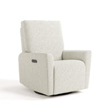 Storkcraft® Santorini® Deluxe Power Recliner Swivel Glider.