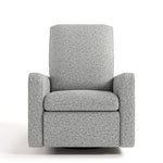 Teddi salt and pepper boucle power recliner front view