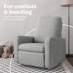 Graco® Teddi® Power Recliner and Swivel Glider with USB.