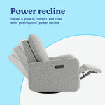 Graco® Teddi® Power Recliner and Swivel Glider with USB.