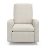 Teddi dune basketweave power recliner front view