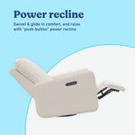 Teddi dune basketweave power recliner power recline callout