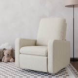 Teddi dune basketweave power recliner in nursery