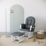Storkcraft® Premium Hoop® Glider & Ottoman.